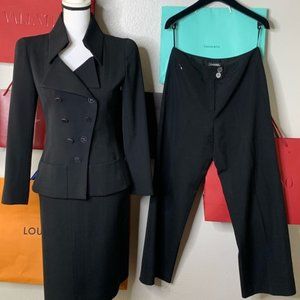 Beautiful Condition Chanel Women’s Black PantSuit